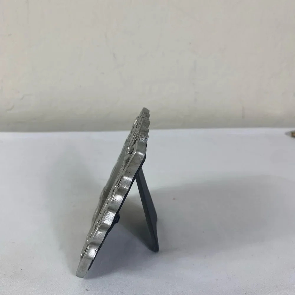 Elegant Silver Photo Frame mini 2x2